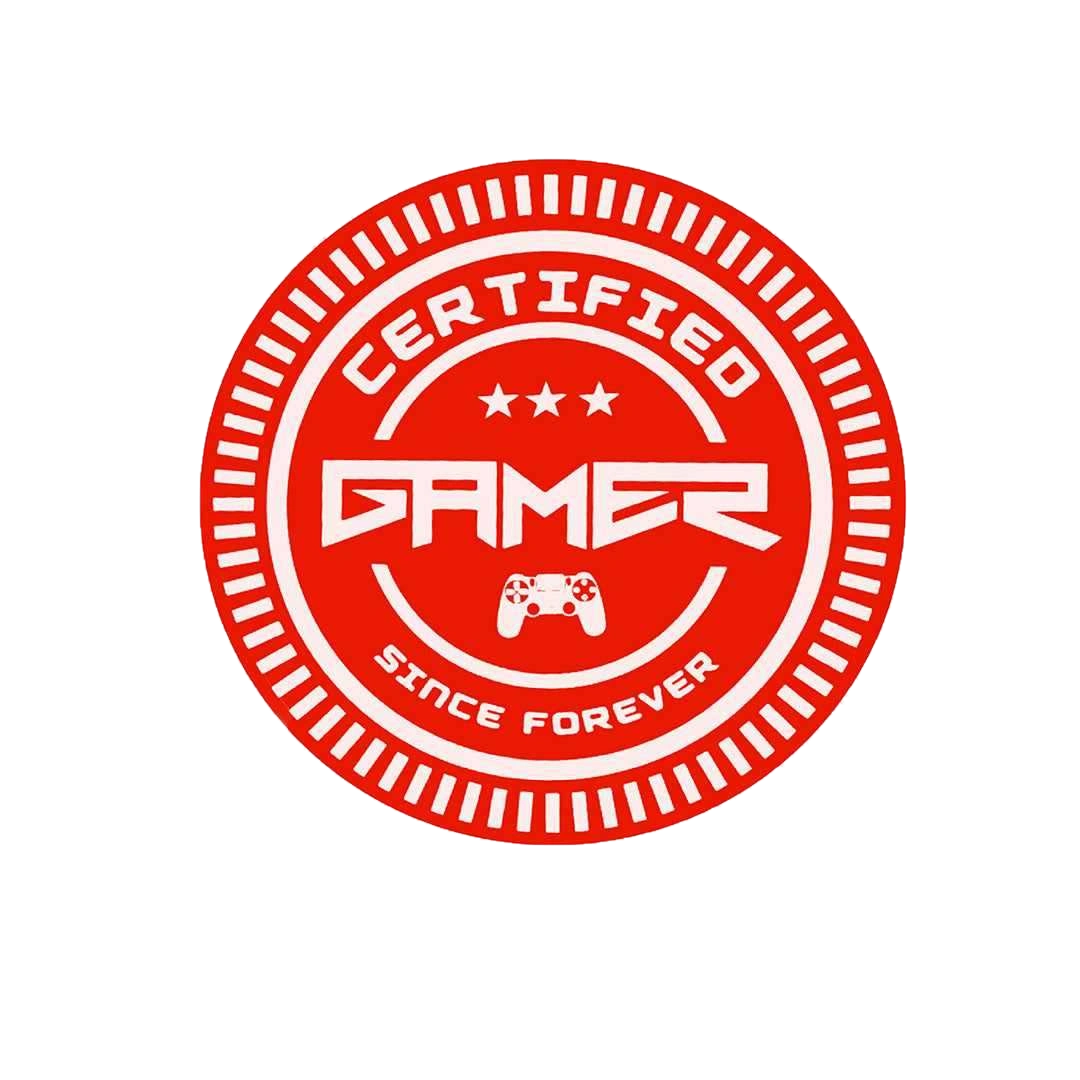 Certified Gamer Sticker